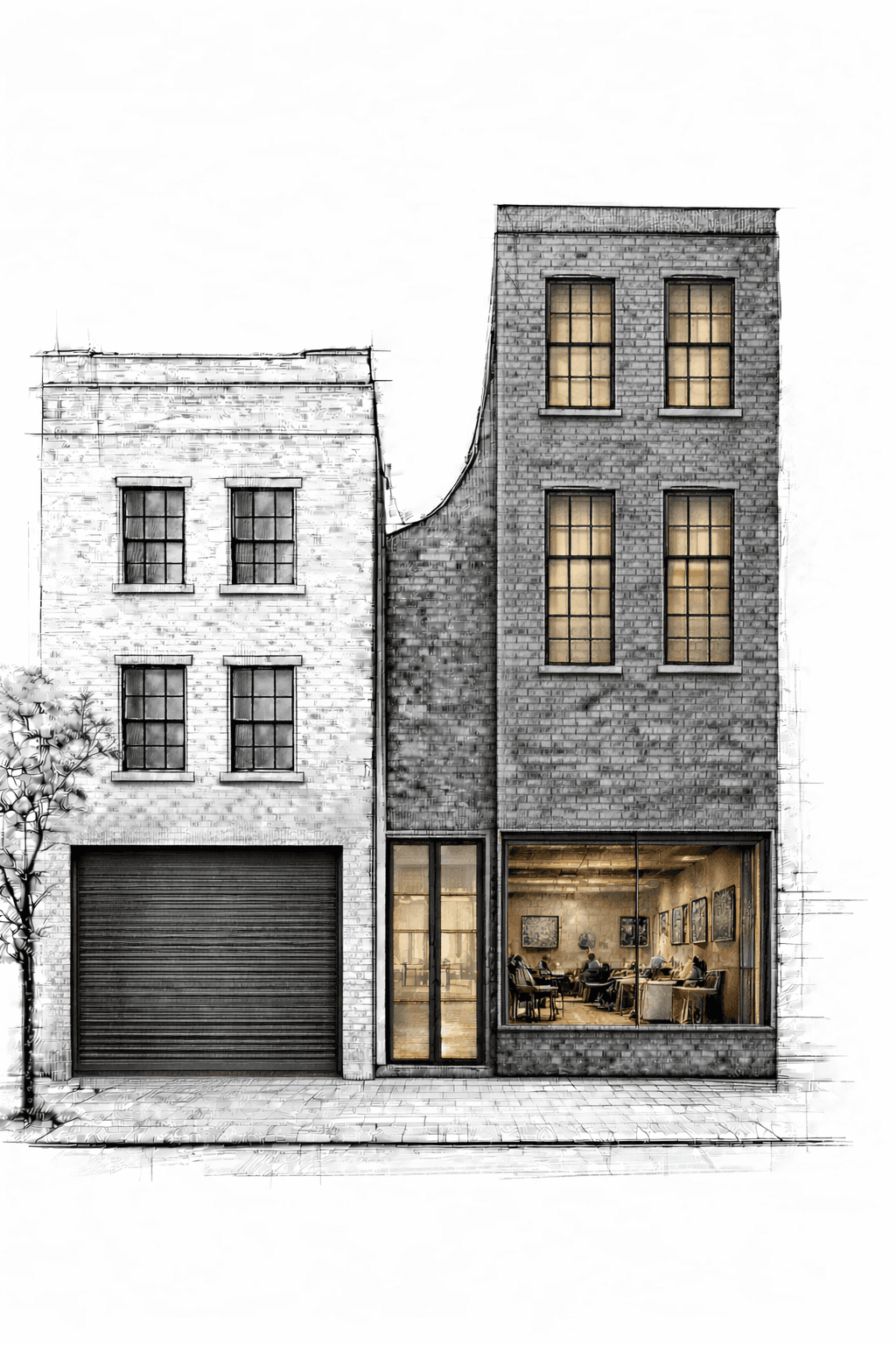 Yandè Studio Architectural Drawing